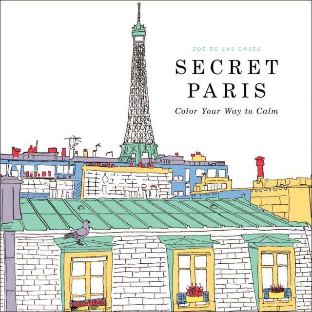 Paris: A Color-Your-Own Travel Journal (Color Your World Travel Journal  Series) (Paperback)