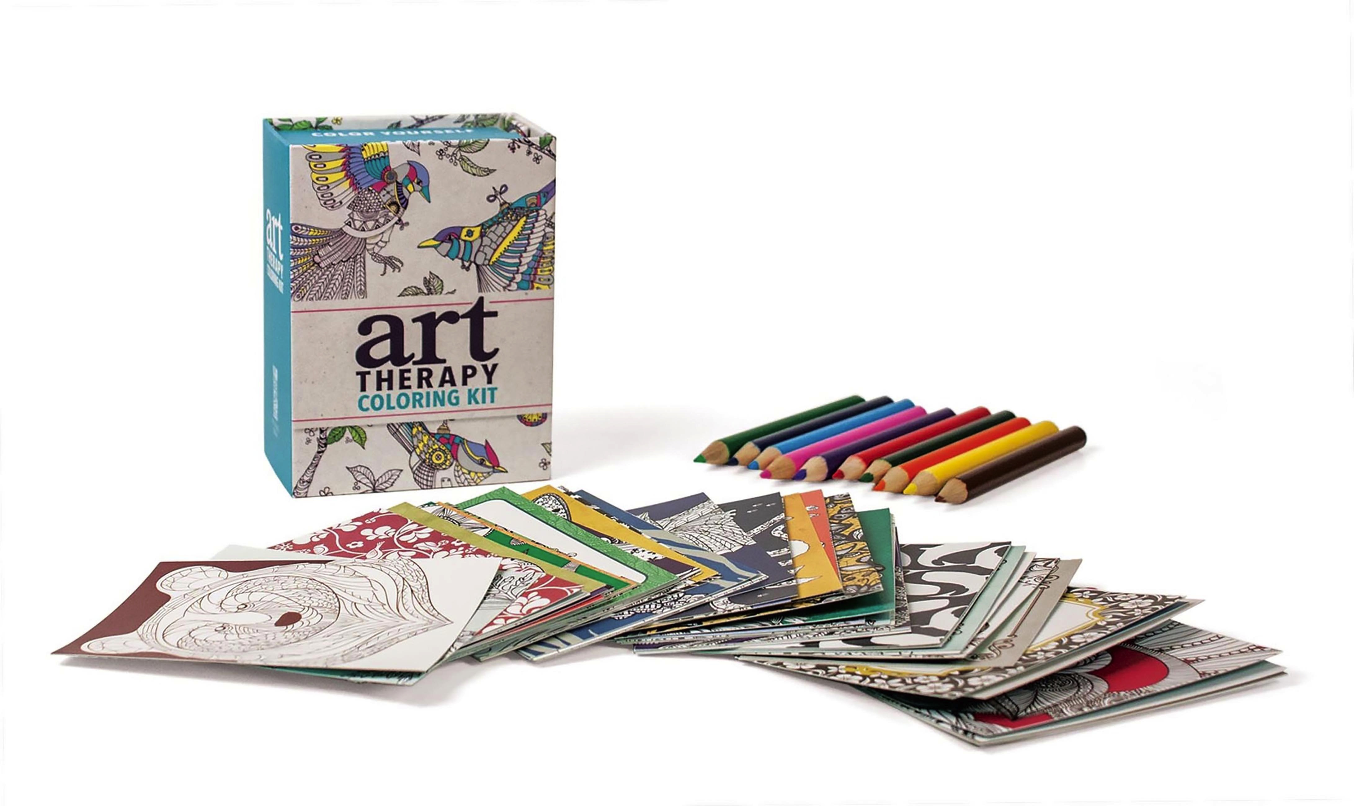 Download Art Therapy Coloring Kit By Sam Loman Hachette Book Group