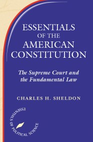 Essentials Of The American Constitution