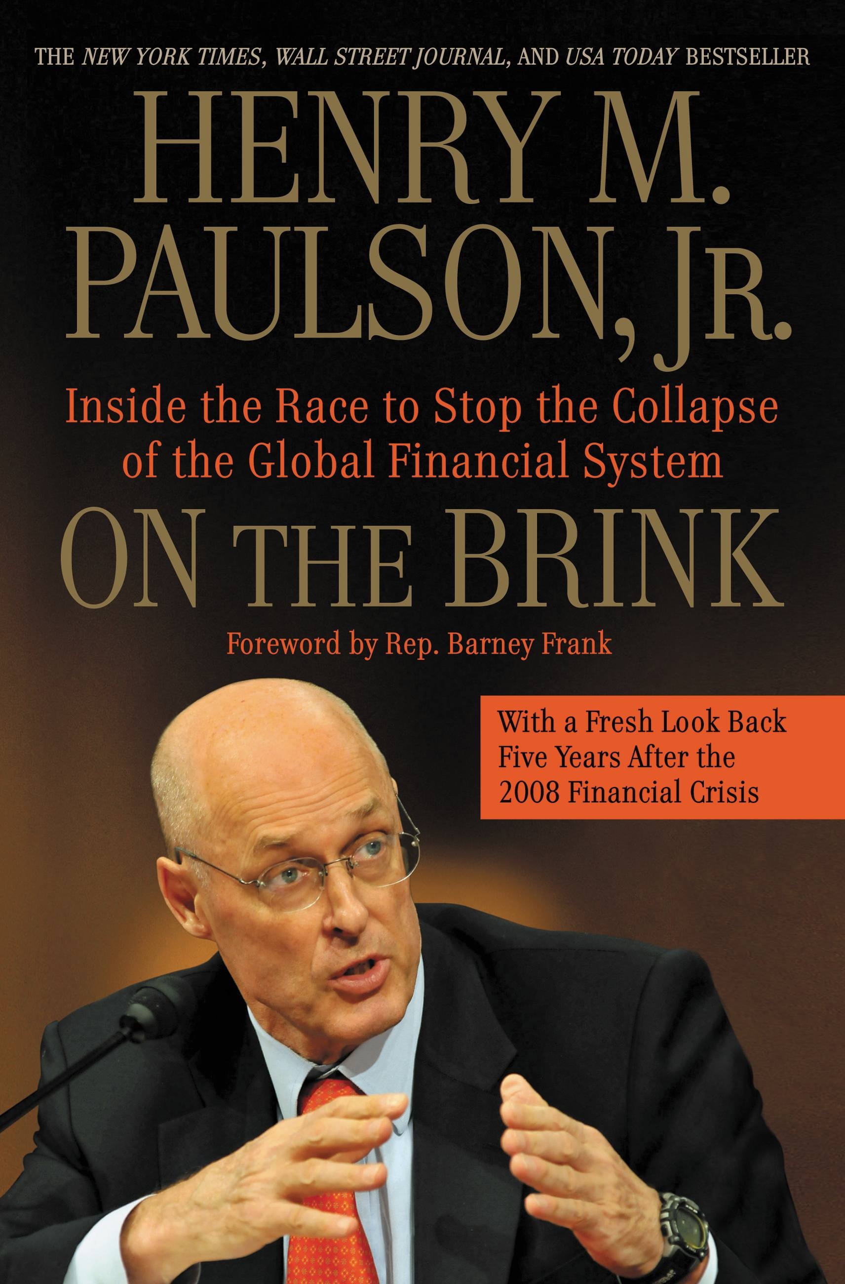on the brink by henry m paulson jr