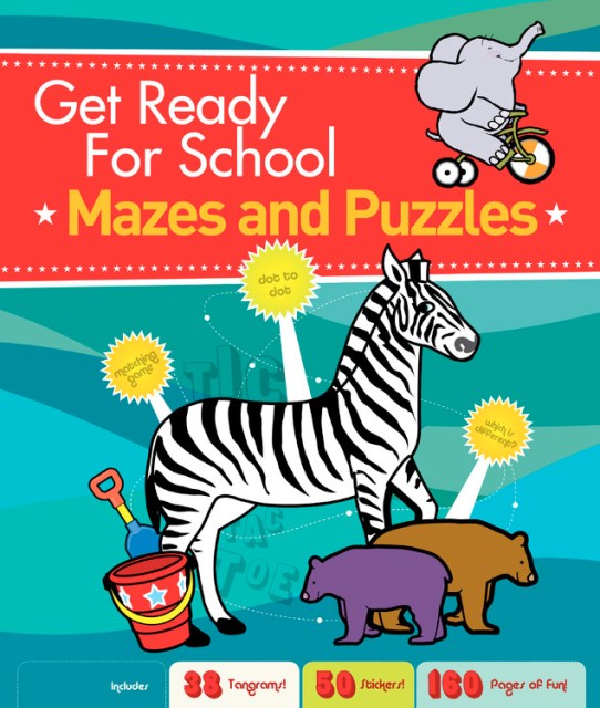 Get Ready for School: Mazes and Puzzles