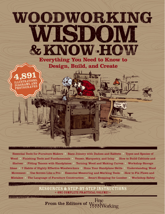 Woodworking Wisdom &amp; Know-How by Taunton Press Hachette 