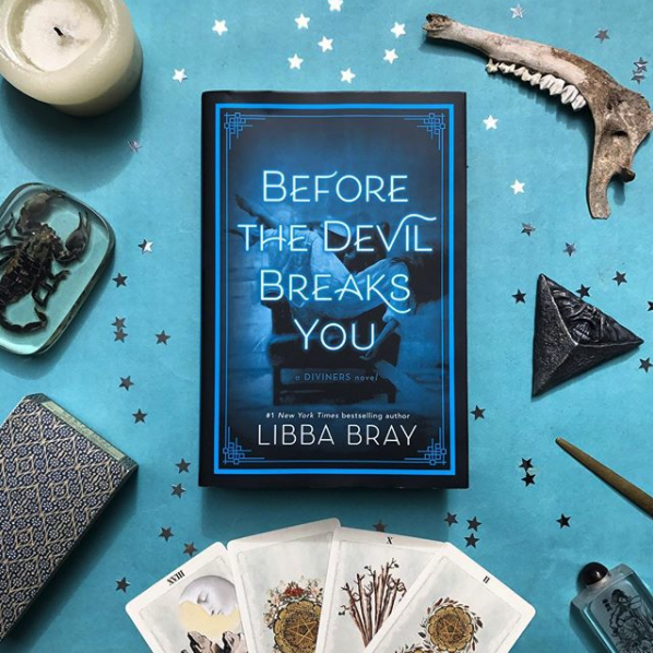 NOVL - Instagram image of book cover for 'Before the Devil Breaks You' by Libba Bray