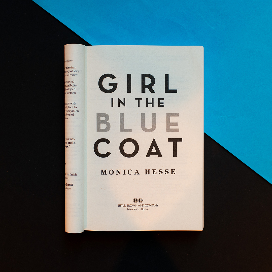 Image of Girl in the Blue Coat by Monica Hesse