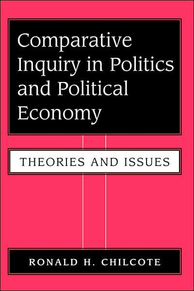 Comparative Inquiry In Politics And Political Economy