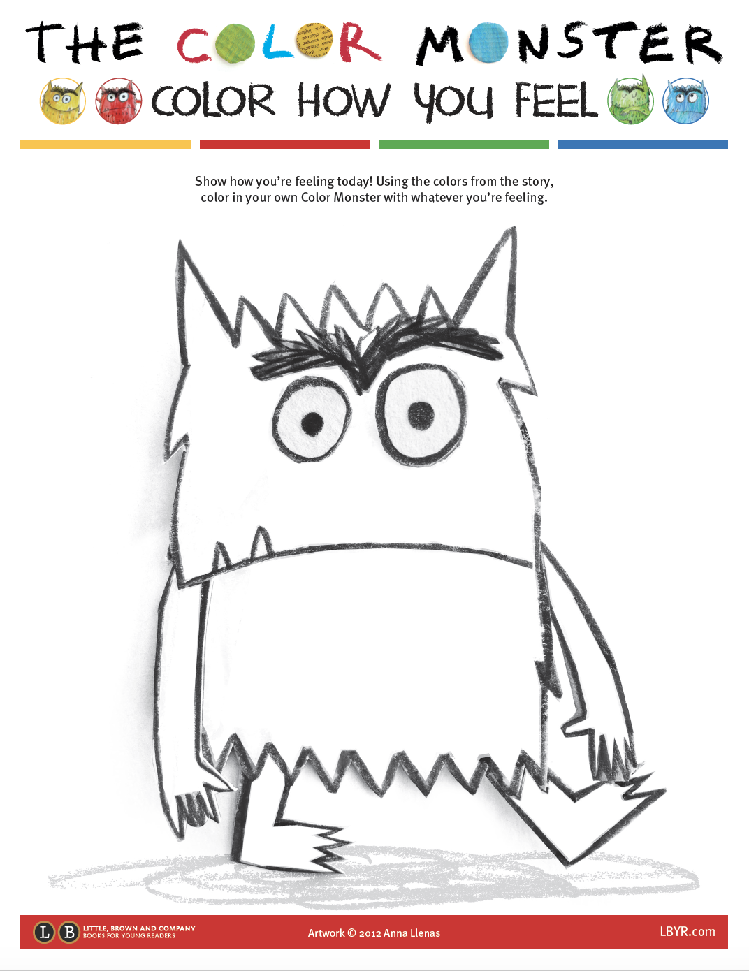 16 Charming Color Monster Activities for Young Learners - Teaching ...