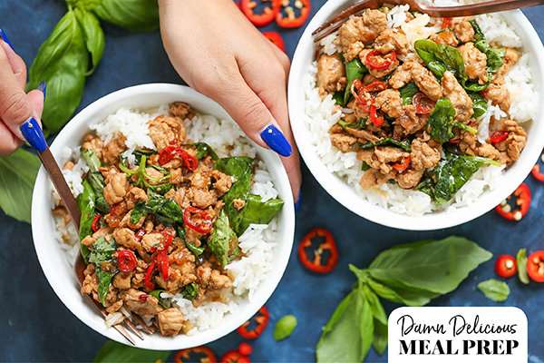 THAI BASIL CHICKEN BOWLS Hachette Book Group