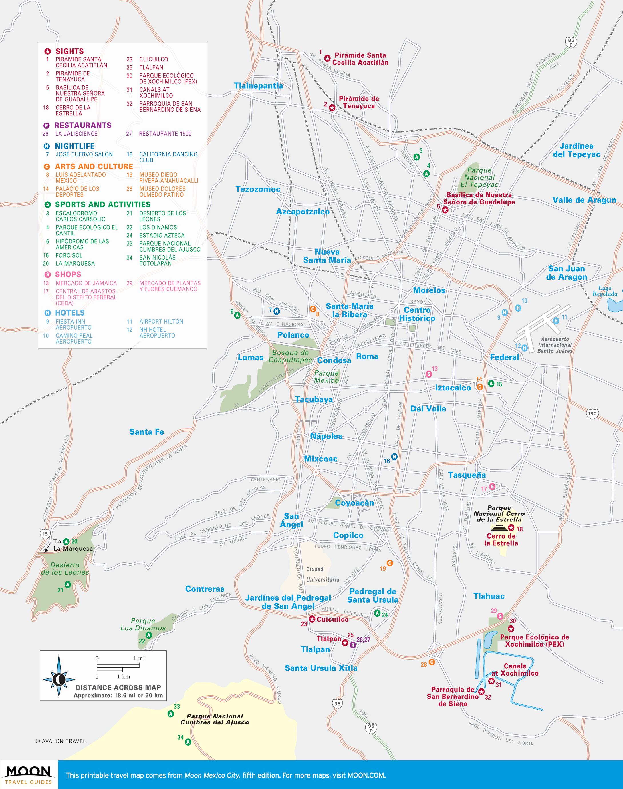 Ultimate Tourist Map of Mexico City: Your Complete Guide