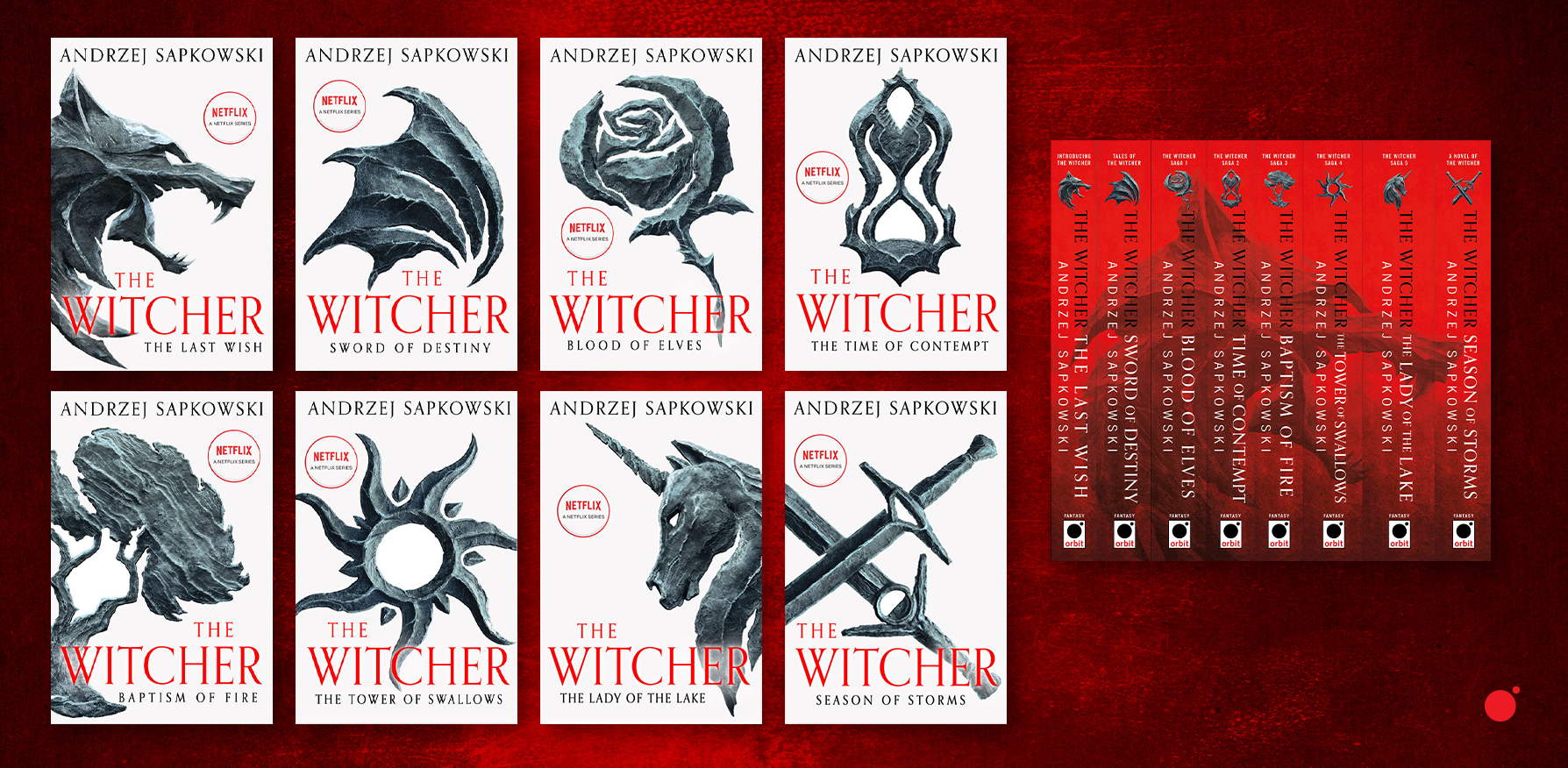 Andrzej Sapkowski's Witcher Books in Order