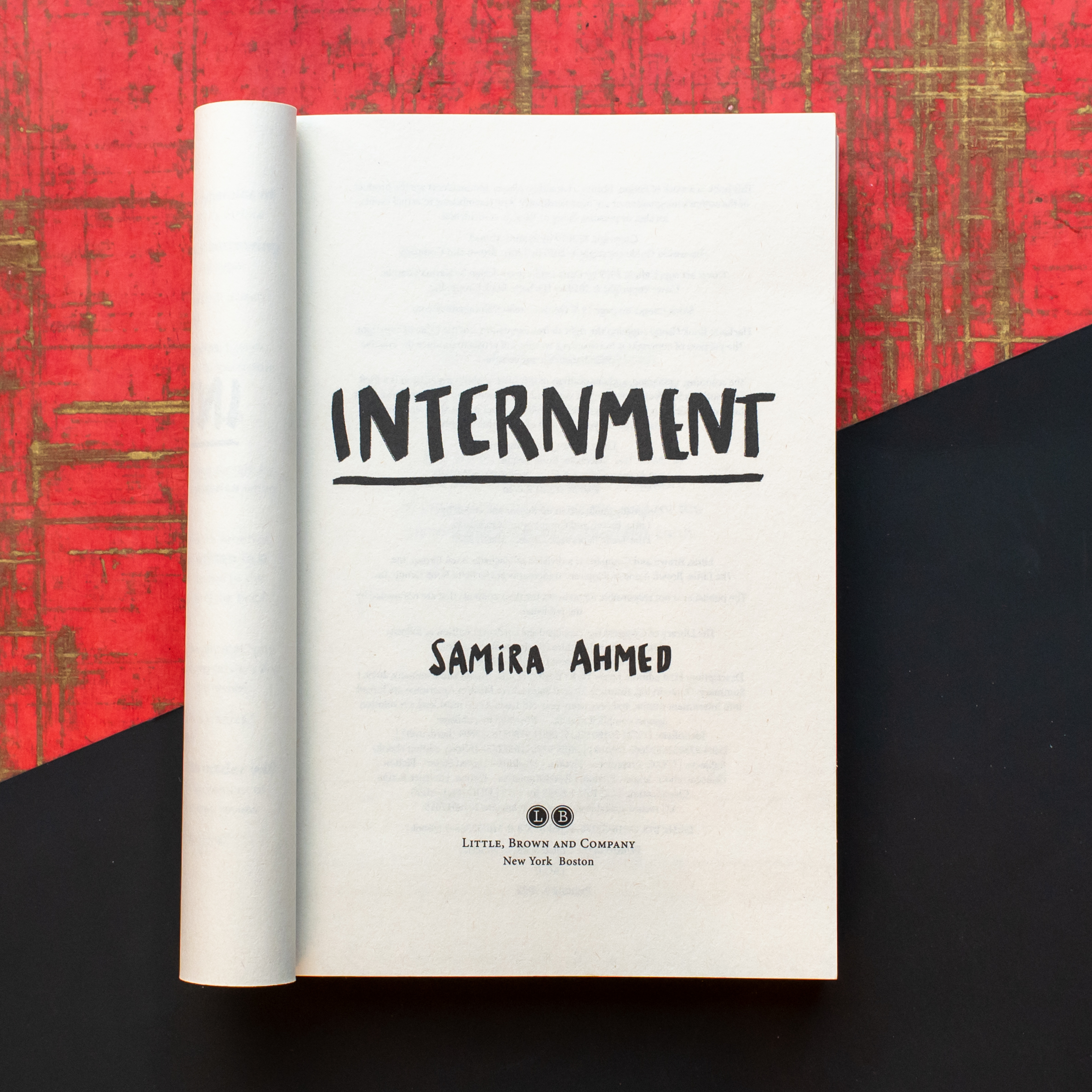 Image of Internment by Samira Ahmed