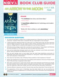 NOVL - An Arrow to the Moon Bookclub Guide Photo