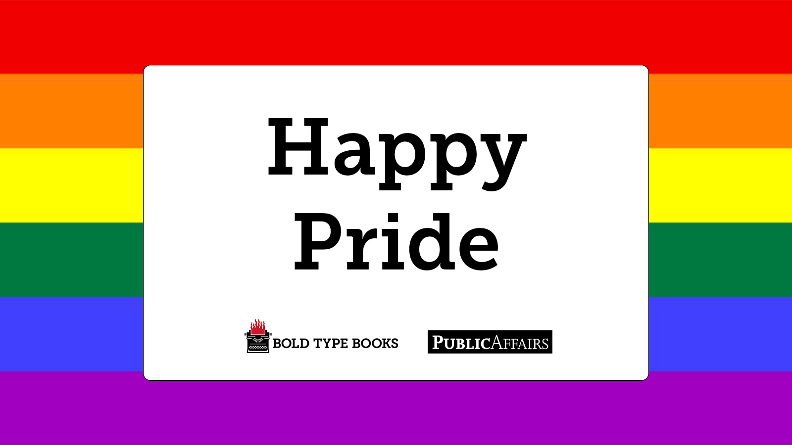 PABTB Pride Month | Hachette Book Group