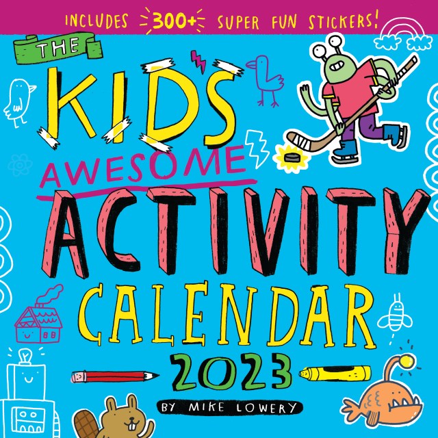 Kid’s Awesome Activity Wall Calendar 2023