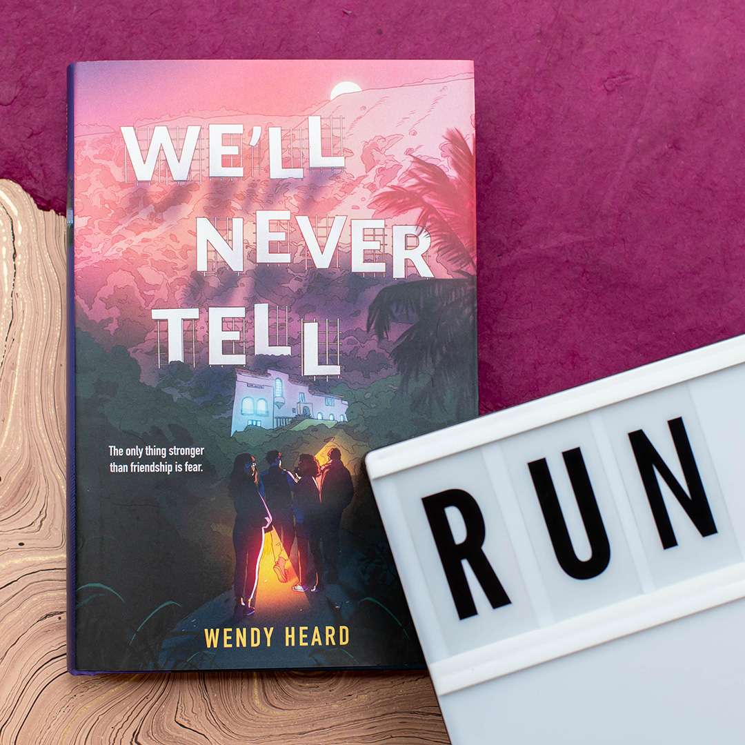 Image of the book "We'll Never Tell" by Wendy Heard