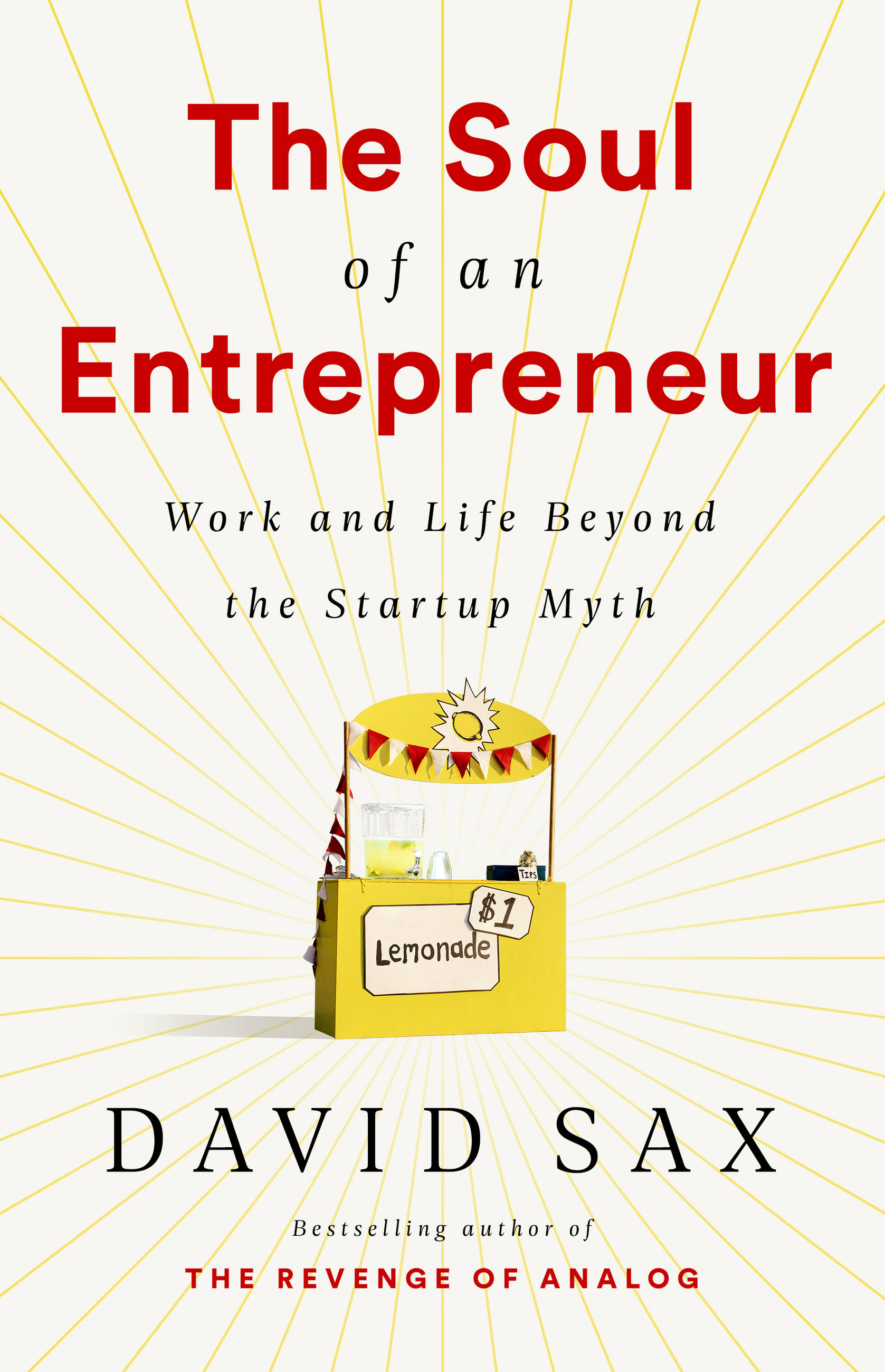 Sanely Lewn Sax Video - The Soul of an Entrepreneur by David Sax | Hachette Book Group