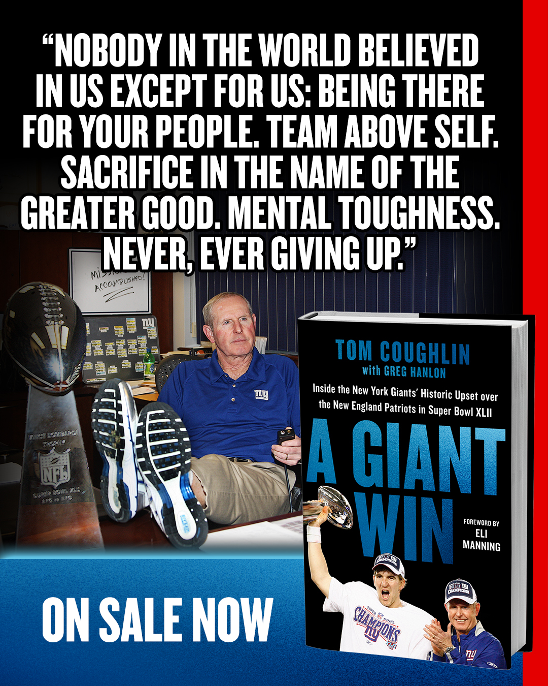 A Giant Win by Tom Coughlin