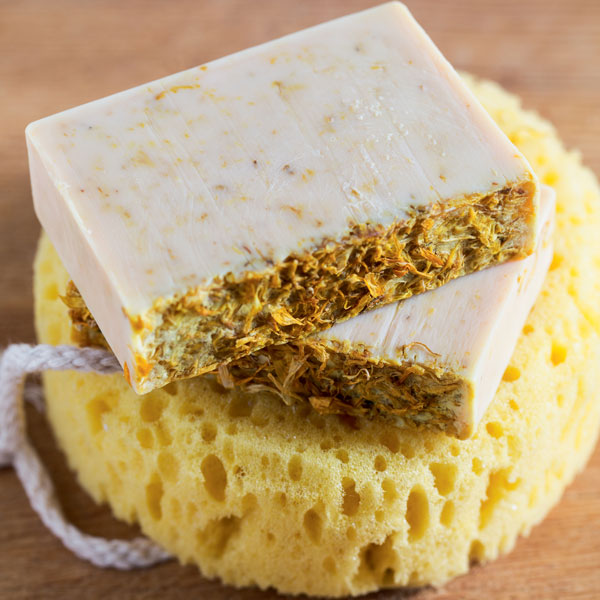 Cold Process Soap with Chamomile, Hibiscus & Calendula Tutorial