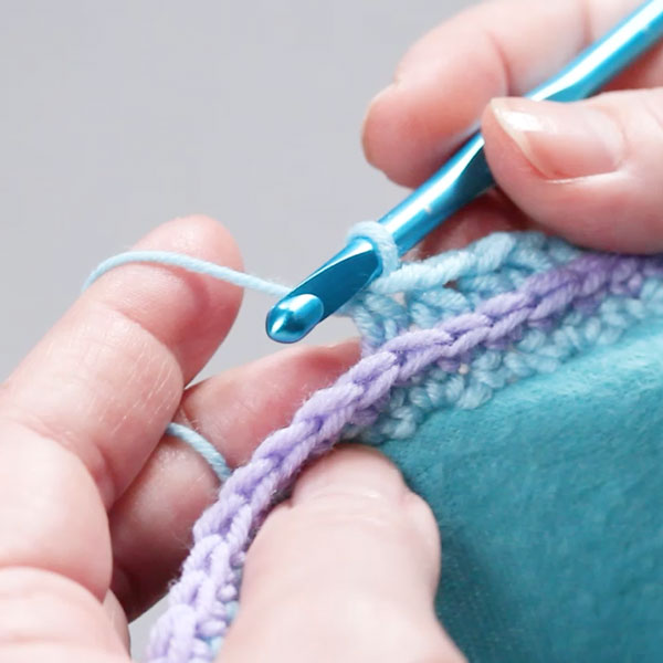 How to Half Double Crochet into the Back Bump (VIDEO)