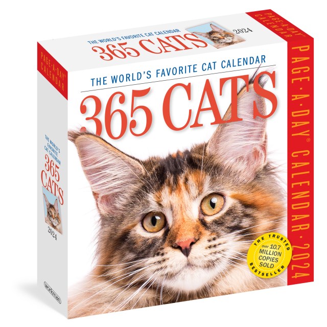 365 Cats Page-A-Day Calendar 2024 by Workman Calendars