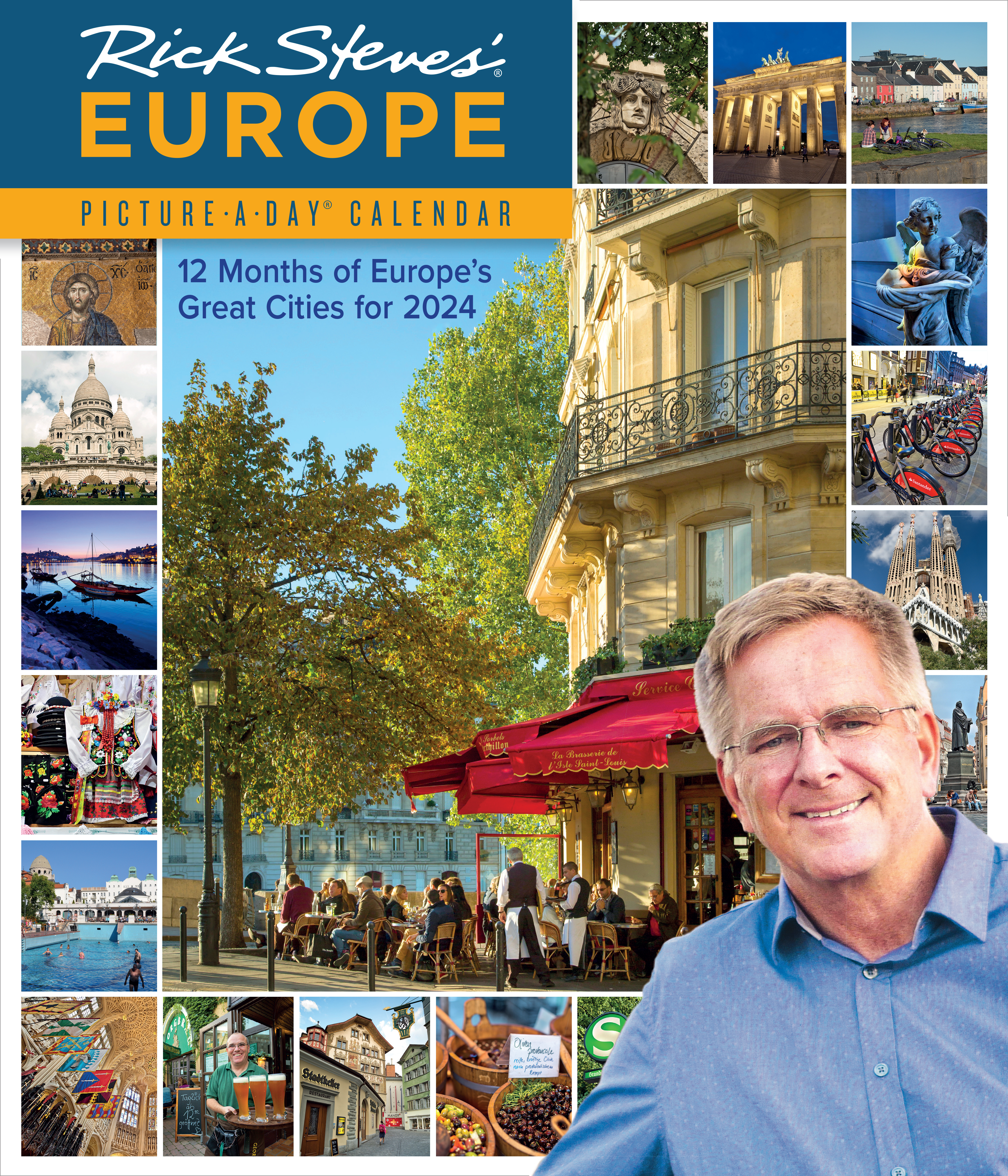 Rick Steves’ Europe Picture-A-Day Wall Calendar 2024 by Workman