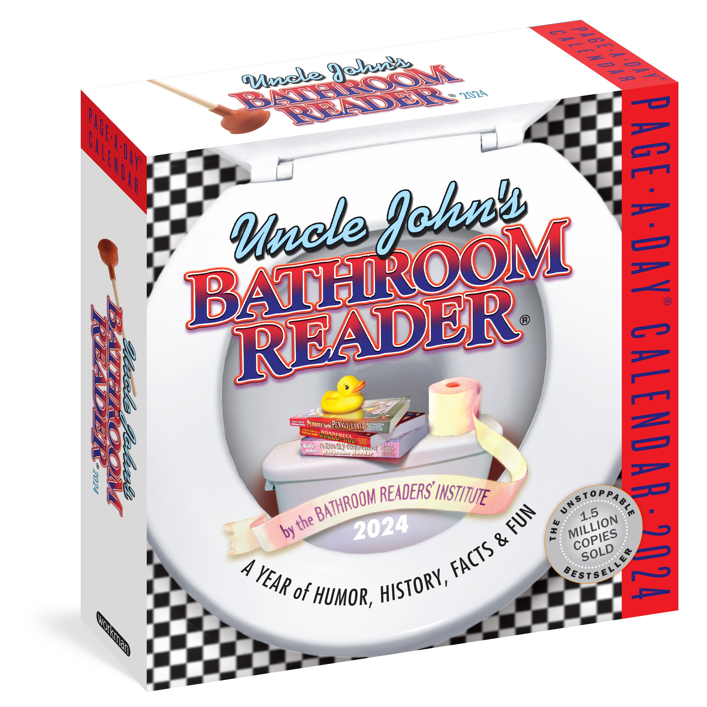 Uncle John's Bathroom Reader Page-A-Day Calendar 2024 by Workman Calendars