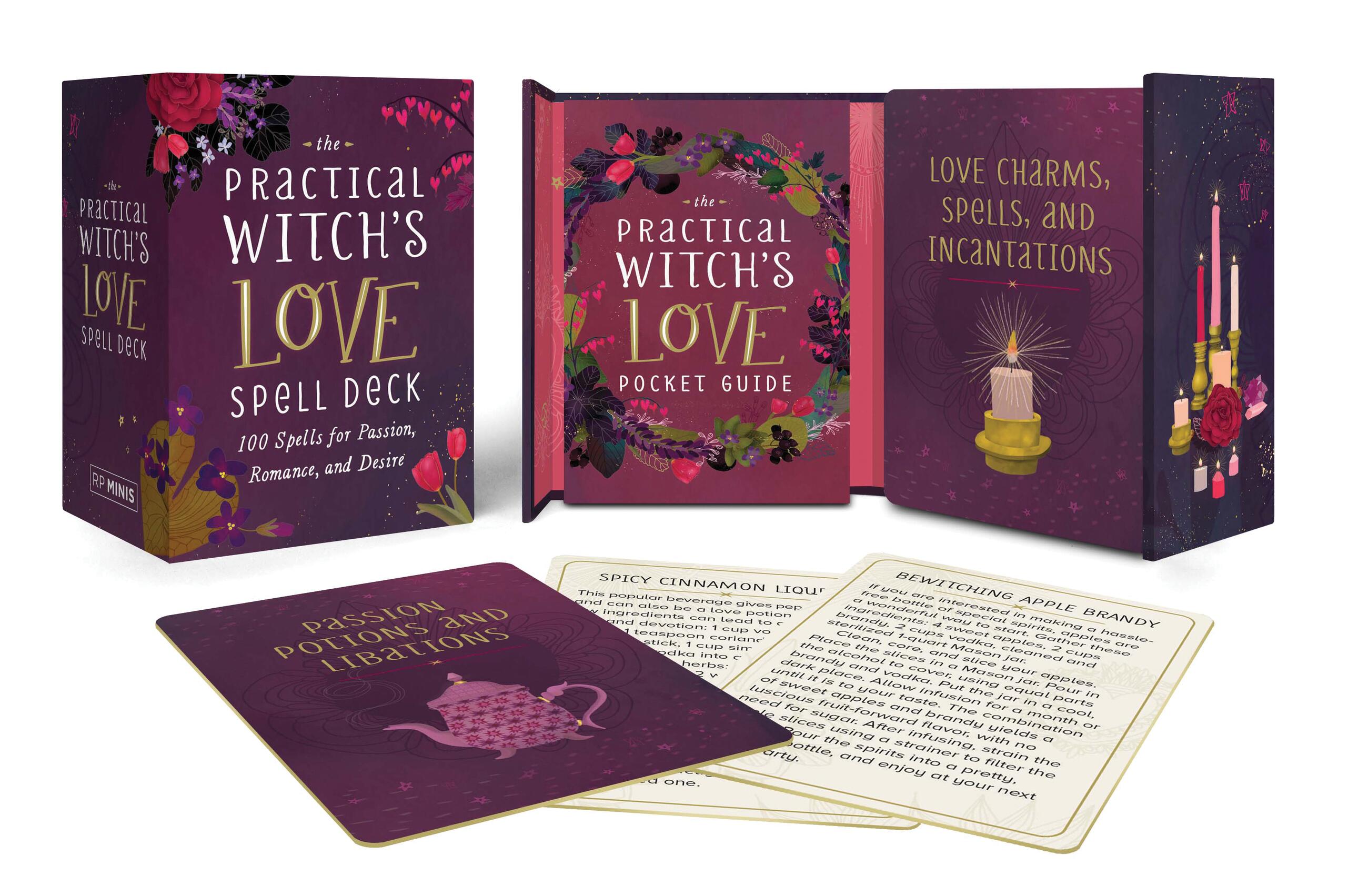 The Practical Witch's Love Spell Deck By Cerridwen Greenleaf | Hachette ...