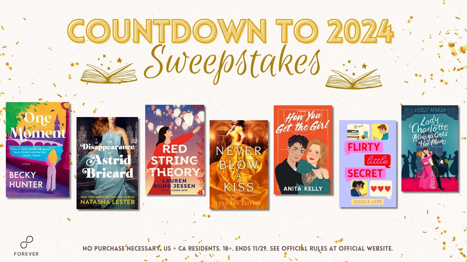 Countdown to 2025 Sweepstakes Hachette Book Group