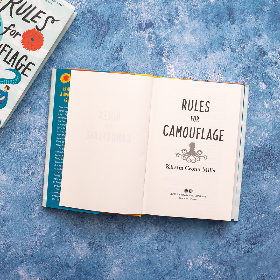 Image of the book "Rules for Camouflage" by Kirstin Cronn-Mills