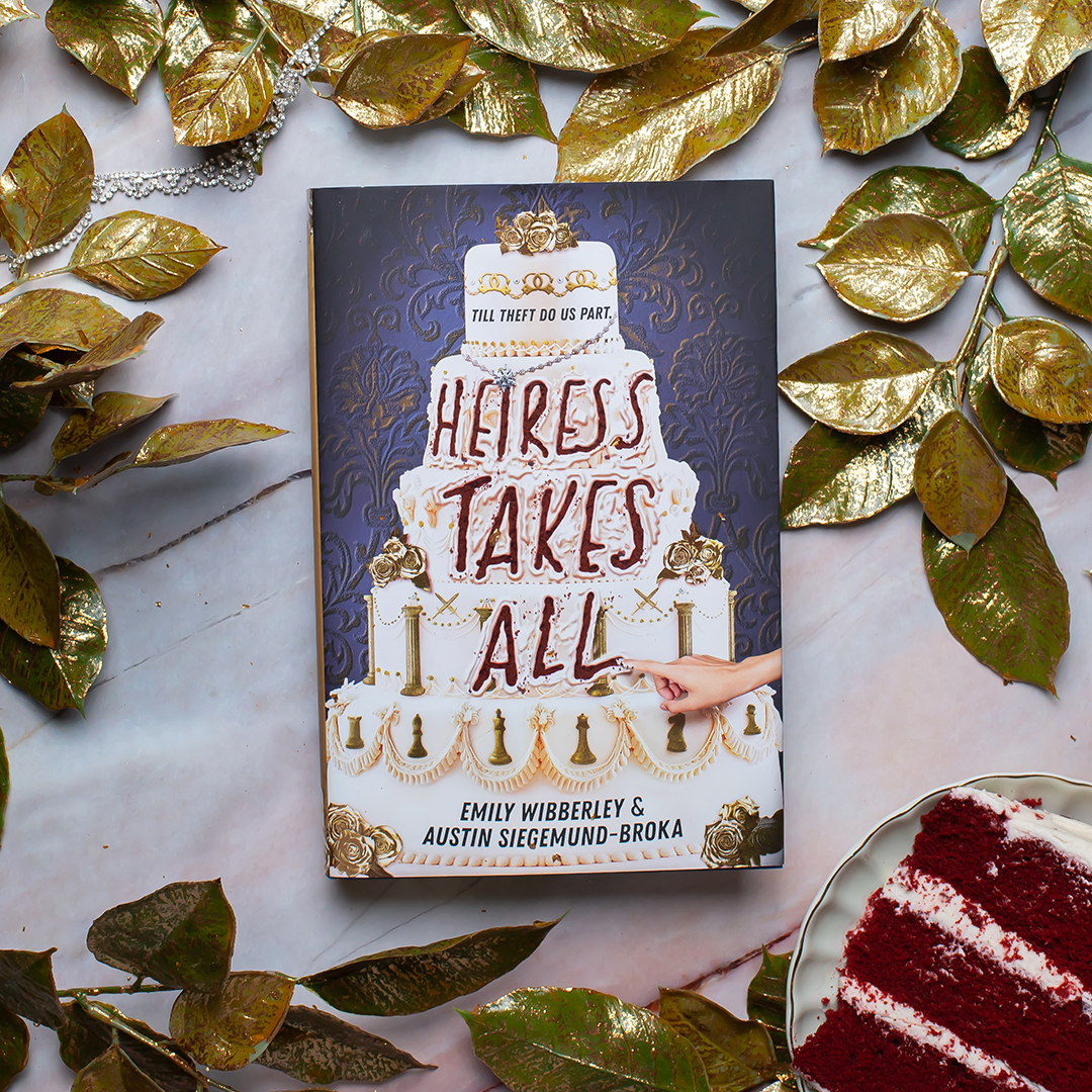 Image of the book "Heiress Takes All" by Emily Wibberley and Austin Siegemund-Broka