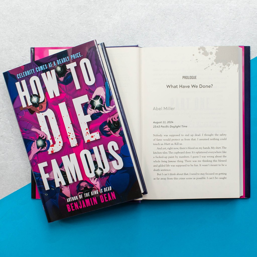 Image of the book "How to Die Famous" by Benjamin Dean