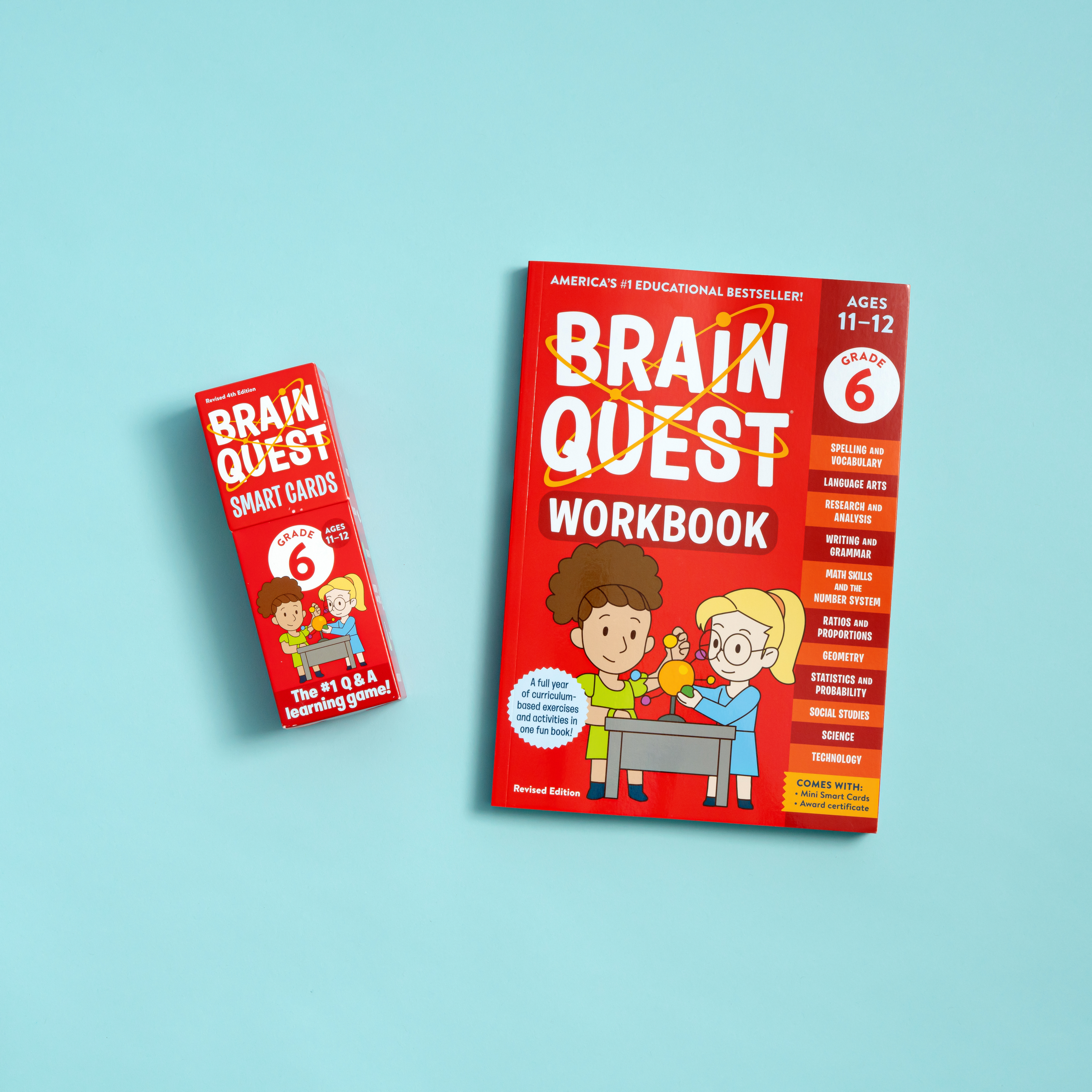 Brain Quest 6th Grade Smart Cards Revised 4th Edition by Workman 