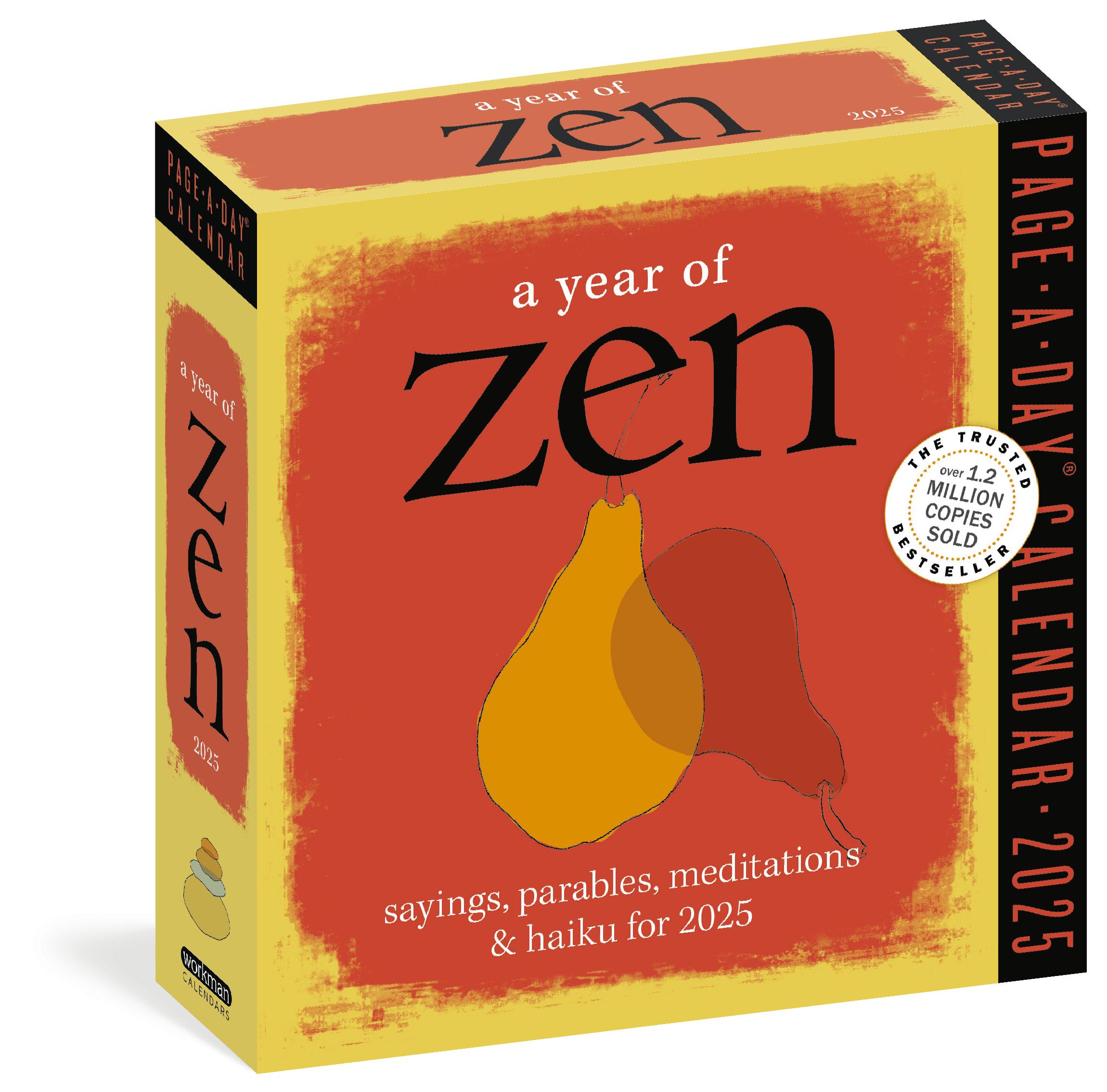 A Year of Zen PageADay Calendar 2025 by David Schiller Hachette