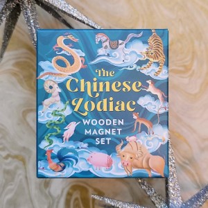 Photo of “The Chinese Zodiac Wooden Magnet Set” box