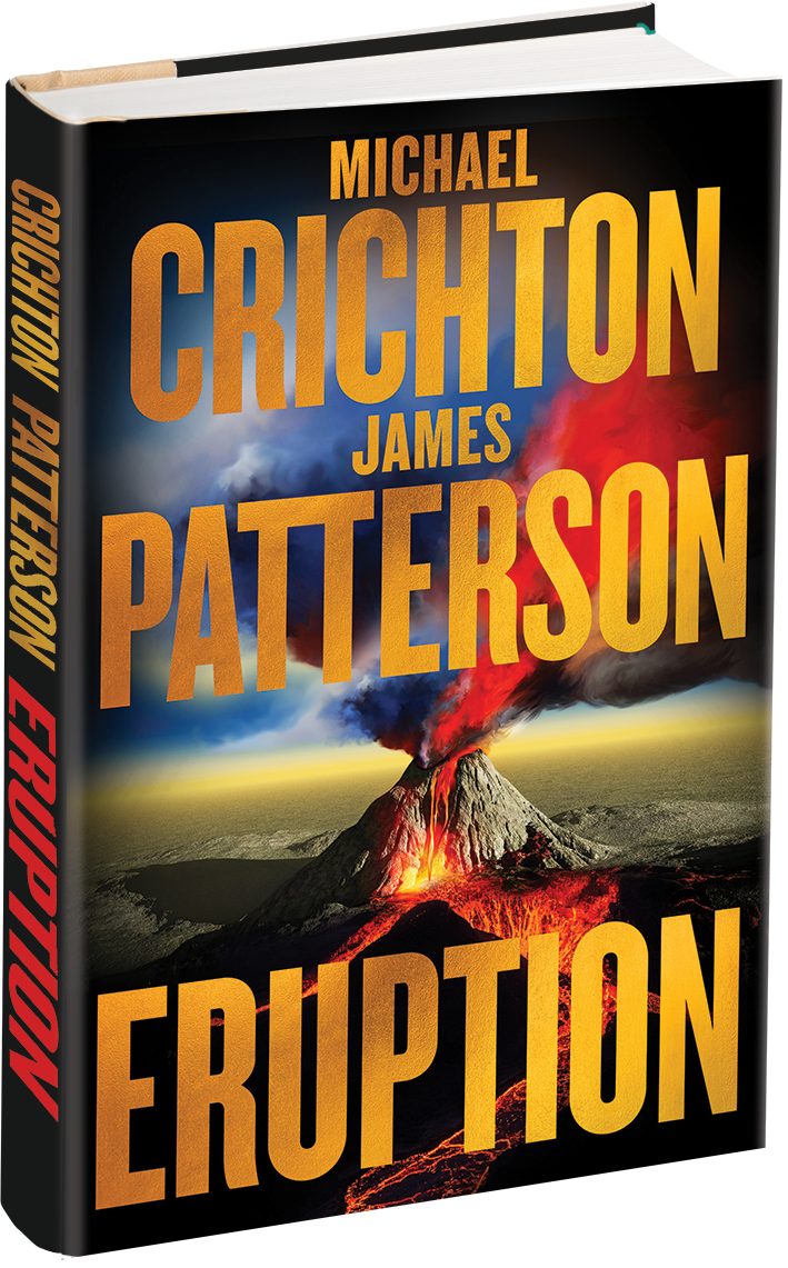 ERUPTION BY MICHAEL CRICHTON AND JAMES PATTERSON (Book Image)