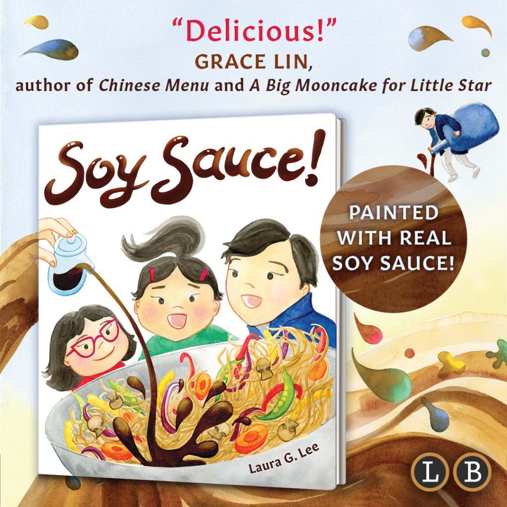 "Delicious!"--Grace Lin, author of Chinese Menu and A Big Mooncake for Little Star. Painted with real soy sauce!