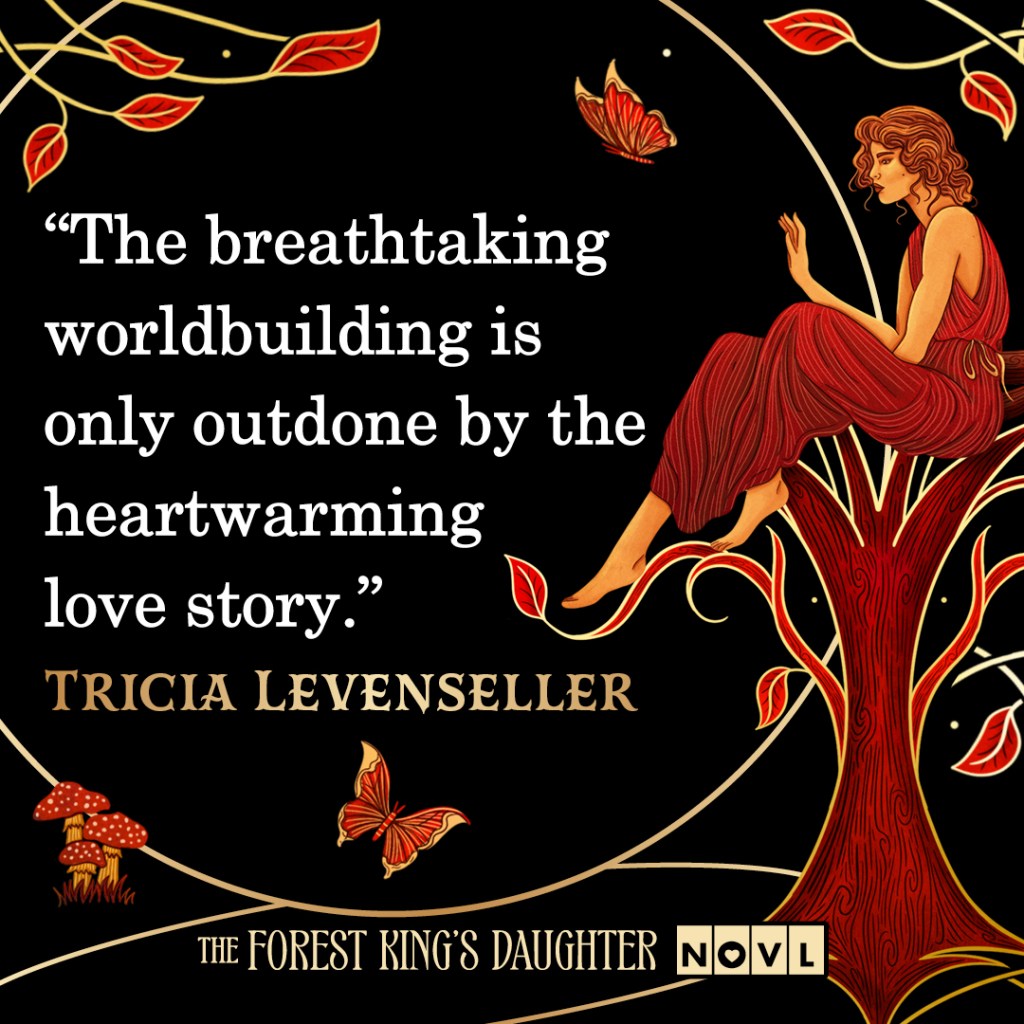 LBYR - Forest King's Daughter graphic 2. Blurb from Tricia Levenseller