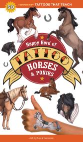 Happy Herd of Tattoo Horses & Ponies